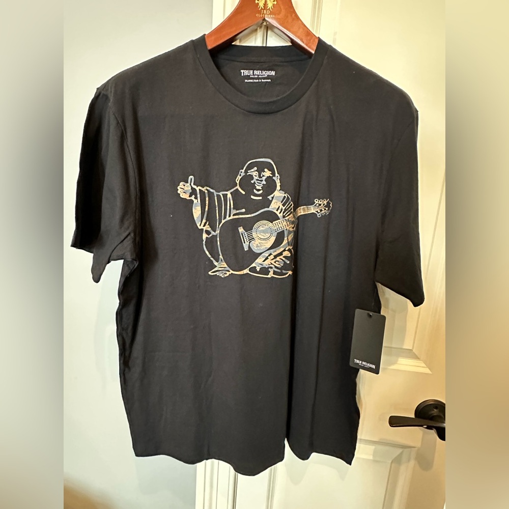 True Religion Camo Buddha Tee